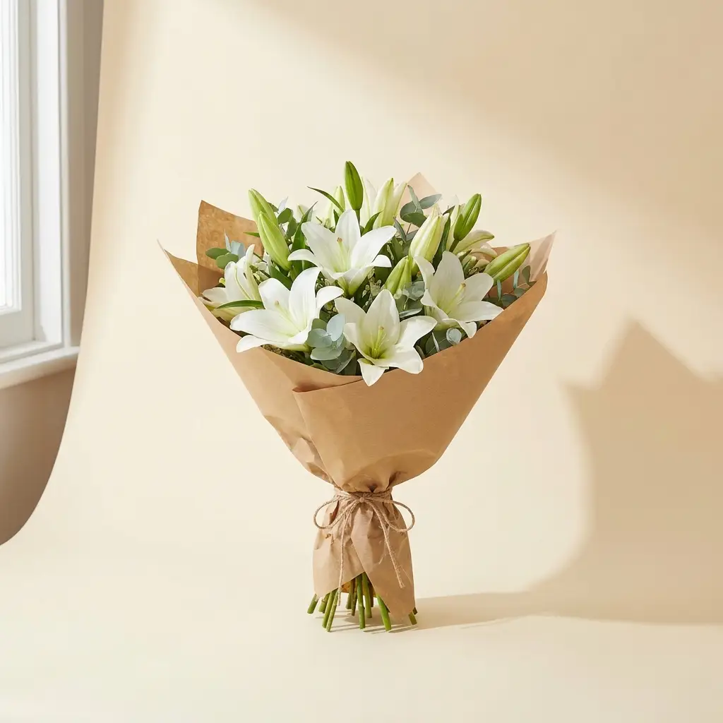 Witte lelies